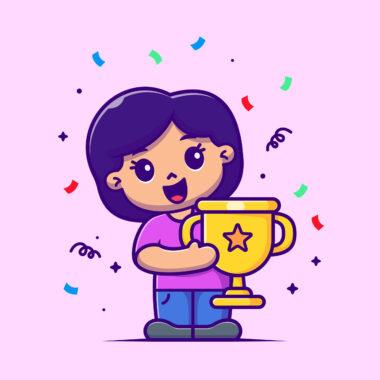 Infographic explaining accomplished vs progress with examples